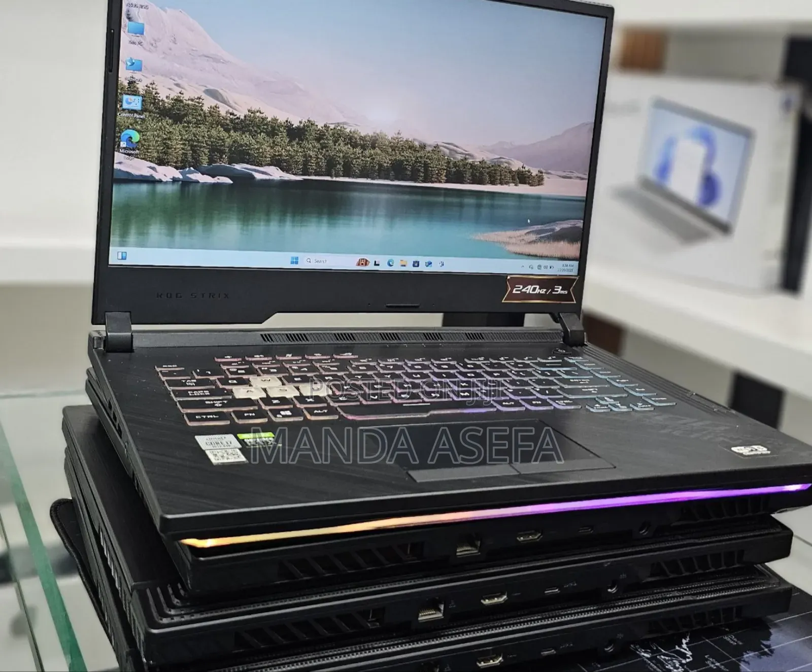 New Laptop Asus ROG Strix G15 16GB Intel Core I7 SSD 512GB