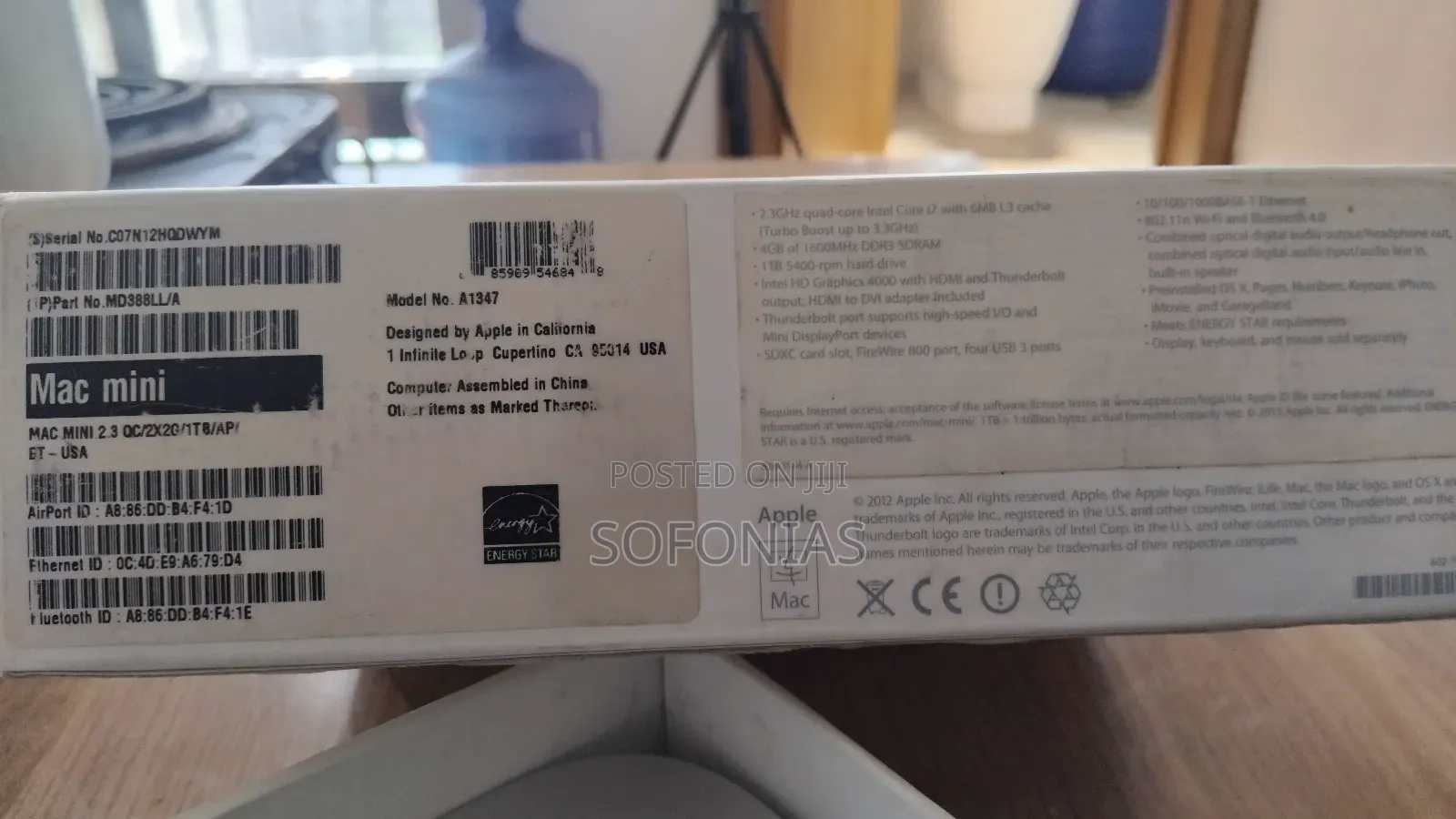 New Laptop Apple MacBook 4GB Intel Core i7 SSD 1T