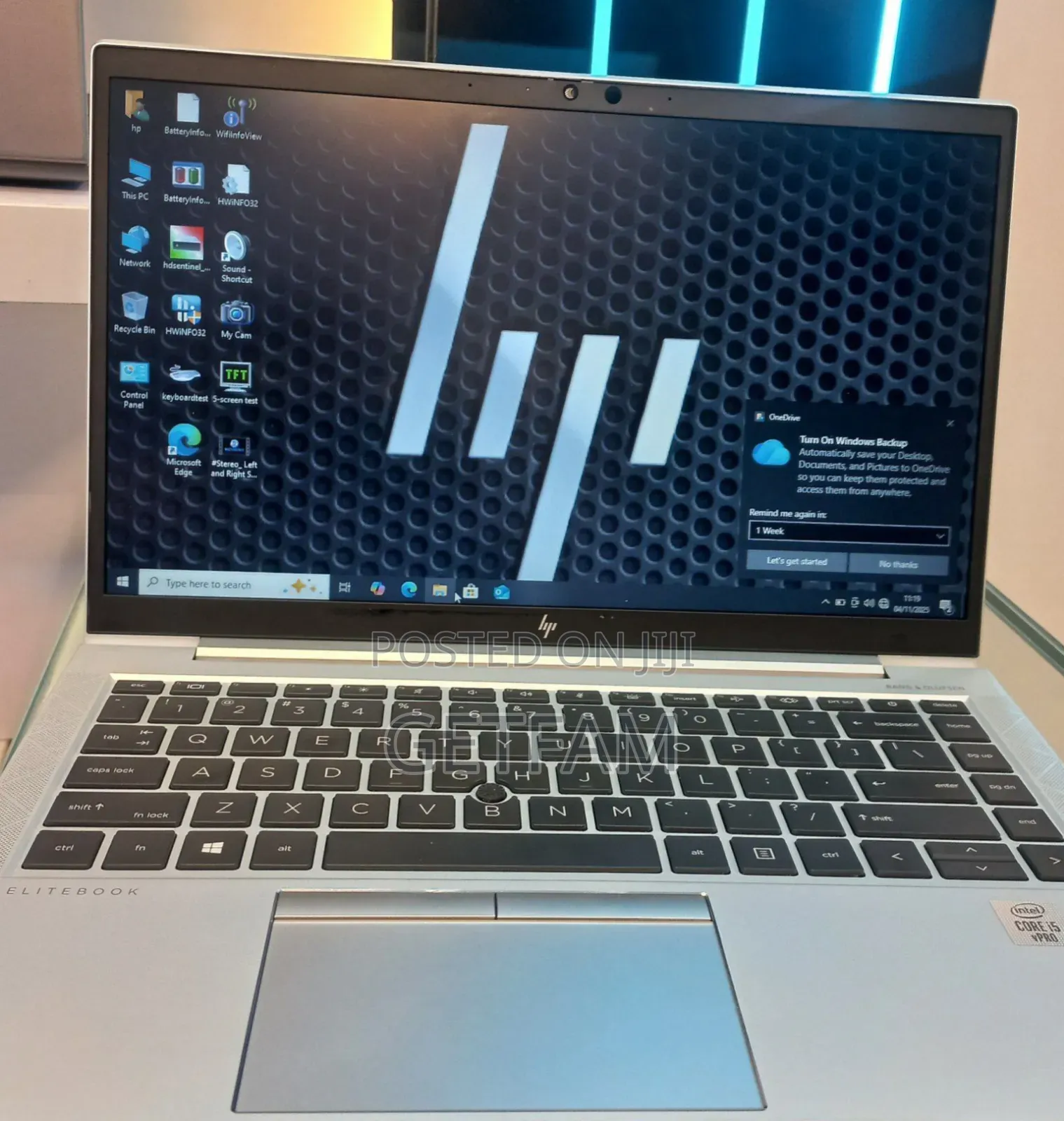 New Laptop HP EliteBook 840 G7 16GB Intel Core I5 SSD 512GB