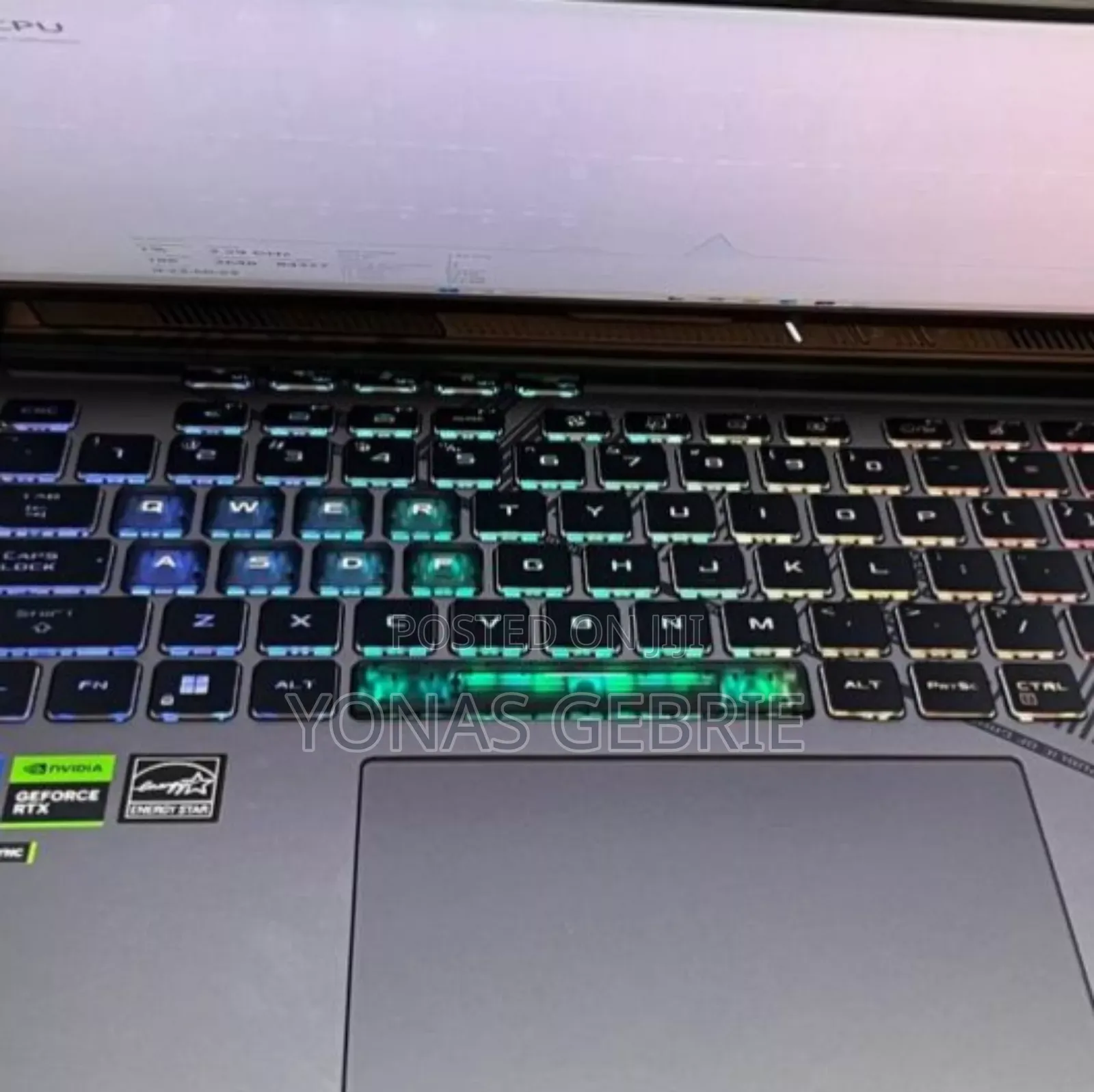 New Laptop Asus 16GB Intel Core i9 SSD 1T