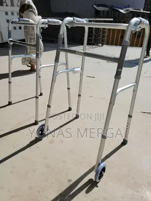 Photo - Steel Walker窮鄜compact Walker0禽aluminum Walker||For Old Age,Leg Injured