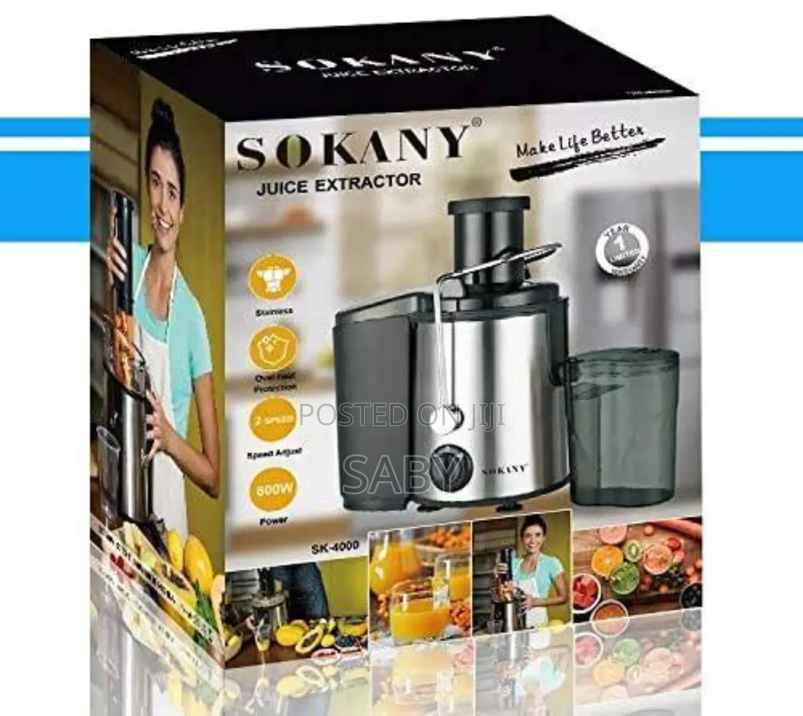 Juicer Extractor in Sokany Brand