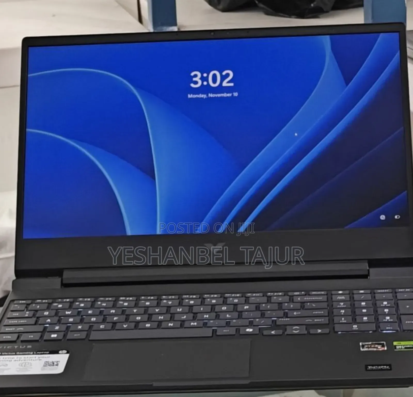 New Laptop HP Victus 15 16GB AMD Ryzen 7 SSD 512GB