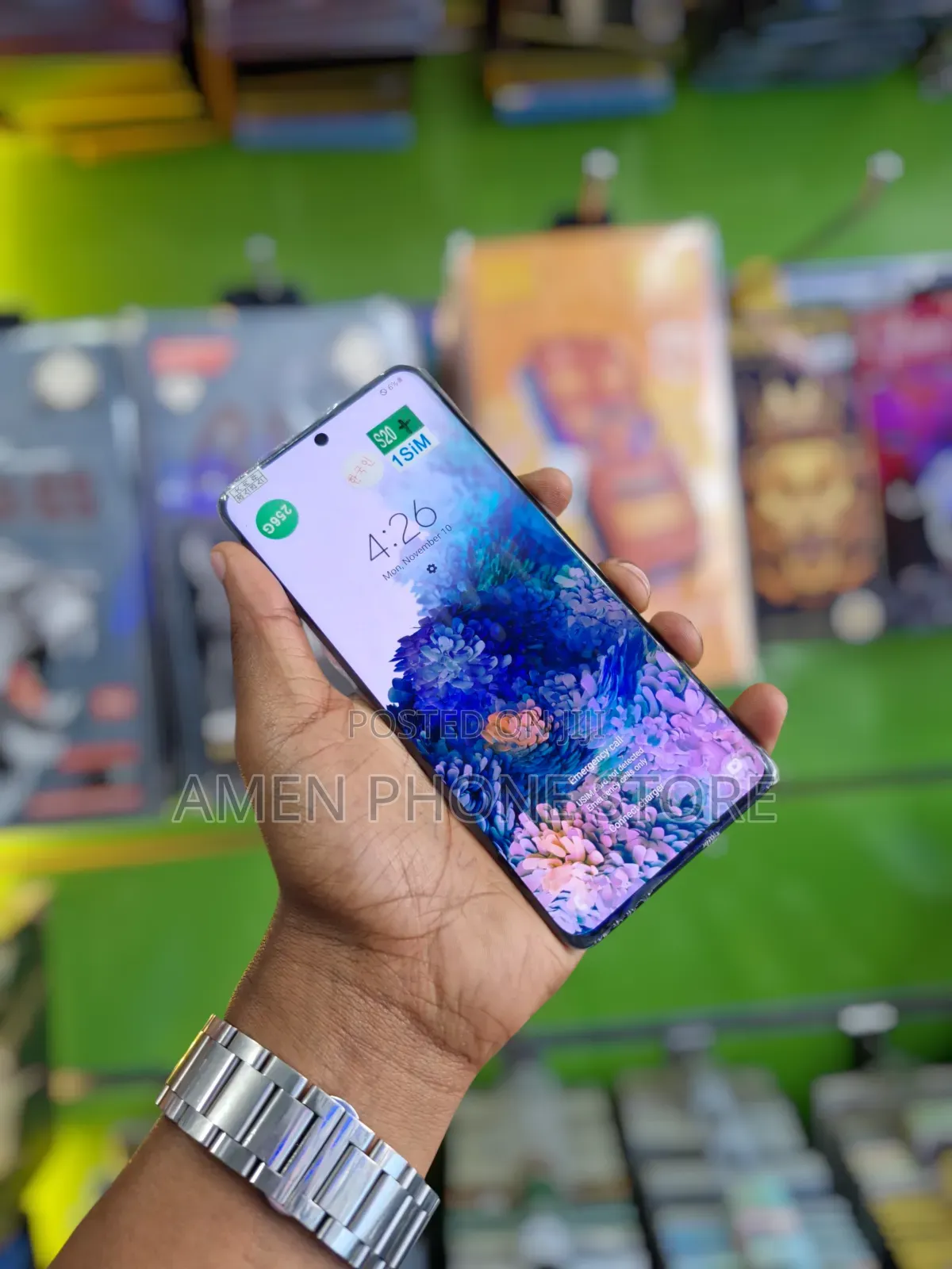 New Samsung Galaxy S20+ 5G 256 GB Black