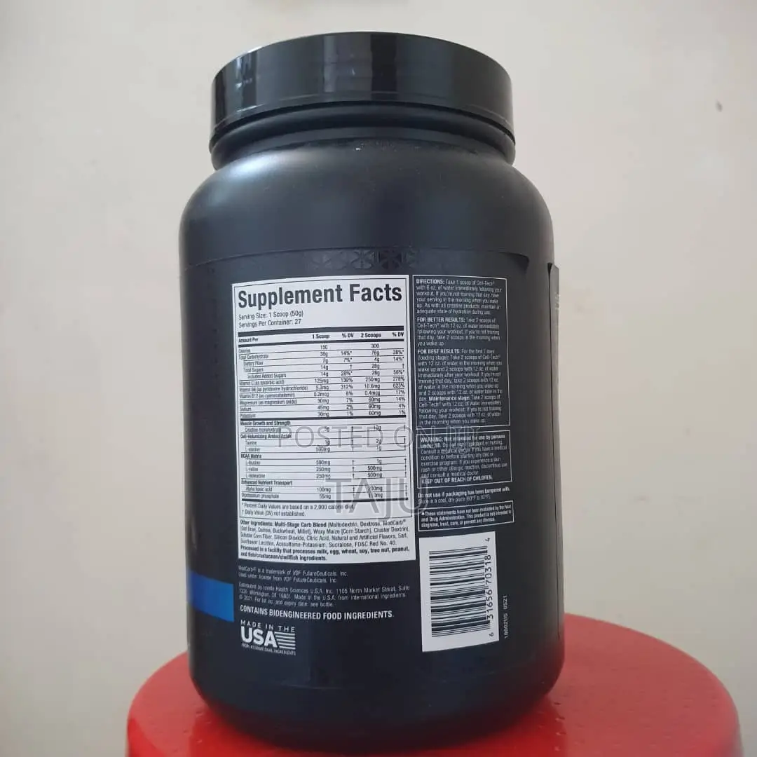 Muscle Tech Cell Tech Creatine 1.36kg Fruit Punch Flavor