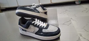 Photo - Nike Air Force 1 Sneakers With a Custom the North Face Design Size 41