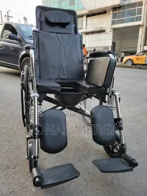 Toilet Wheelchair峥仗backrest to a Lying Position, Up to 180 Degrees.
