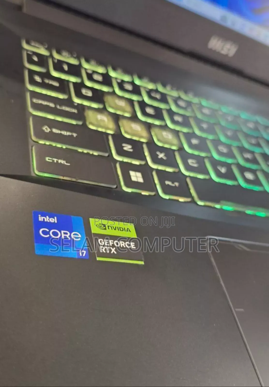 New Laptop MSI Pulse GL66 16GB Intel Core i7 SSD 1T