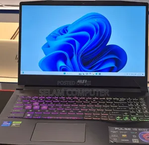 New Laptop MSI Pulse GL66 16GB Intel Core i7 SSD 1T