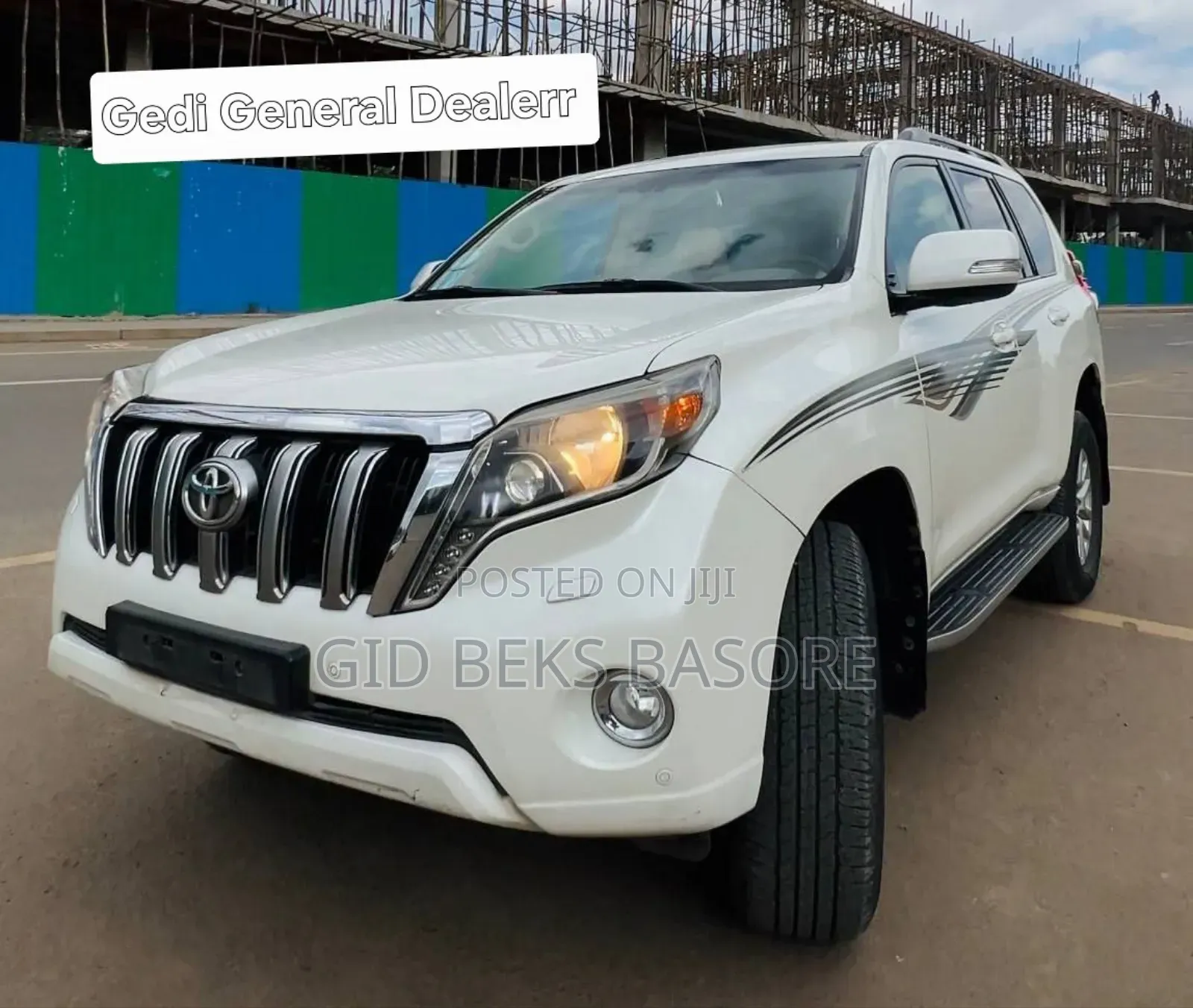 Toyota Land Cruiser Prado 2015 White