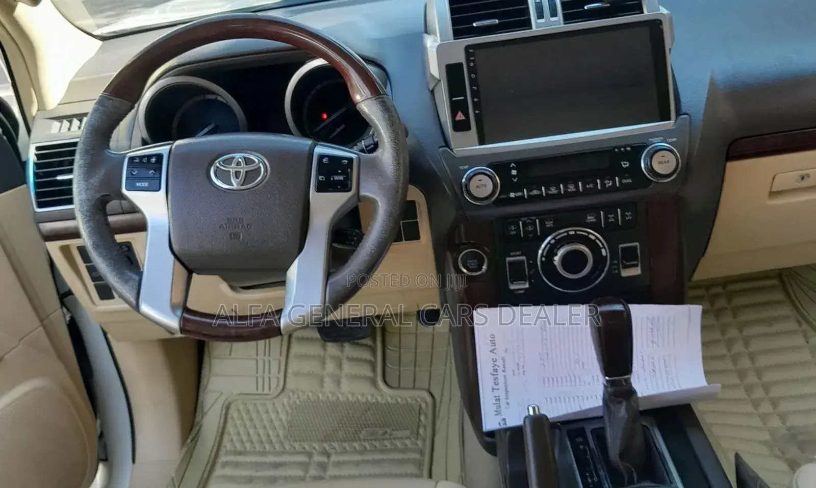 Toyota Land Cruiser Prado 2015 White