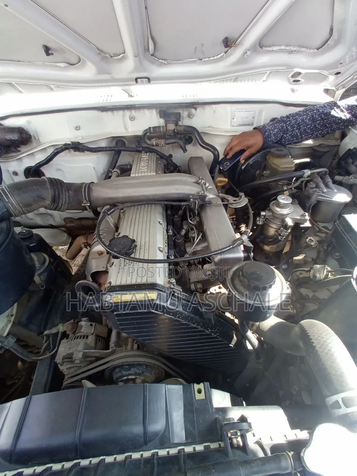 Toyota Land Cruiser 1995 White