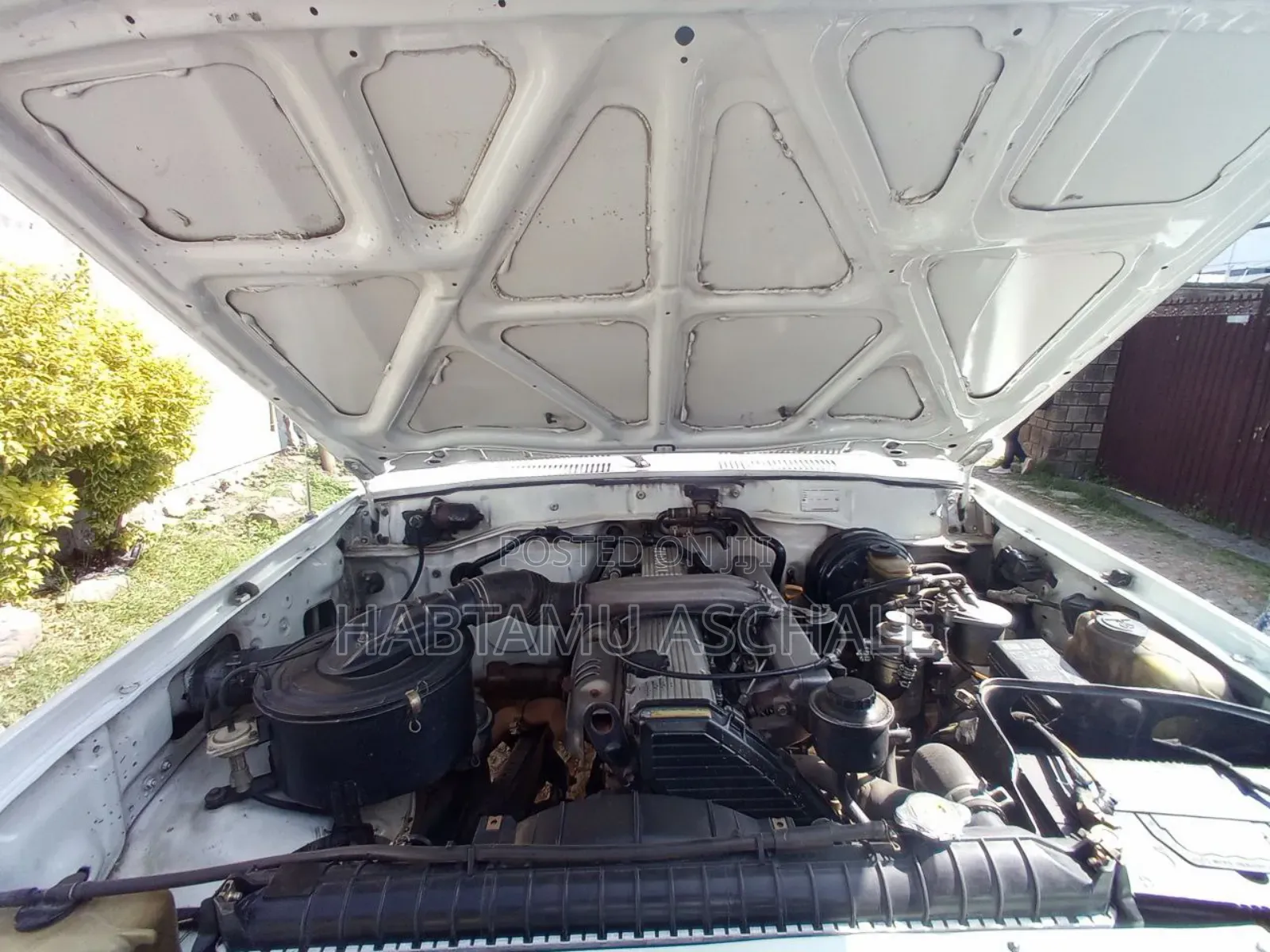 Toyota Land Cruiser 1995 White