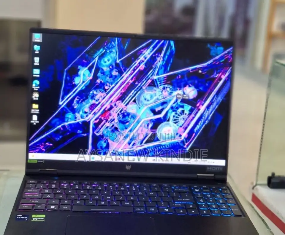 New Laptop Acer Predator Helios Neo 16 16GB Intel Core I9 SSD 1T