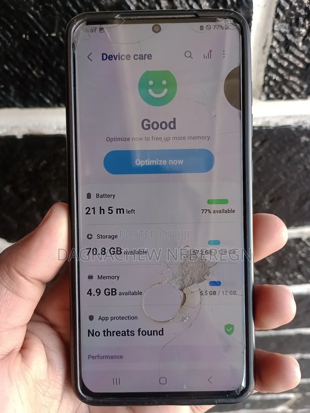 Samsung Galaxy S20 128 GB Gray