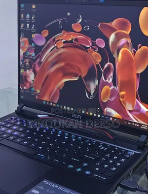 New Laptop MSI Raider GE68HX 13vi-202us 32GB Intel Core I9 SSD 1T
