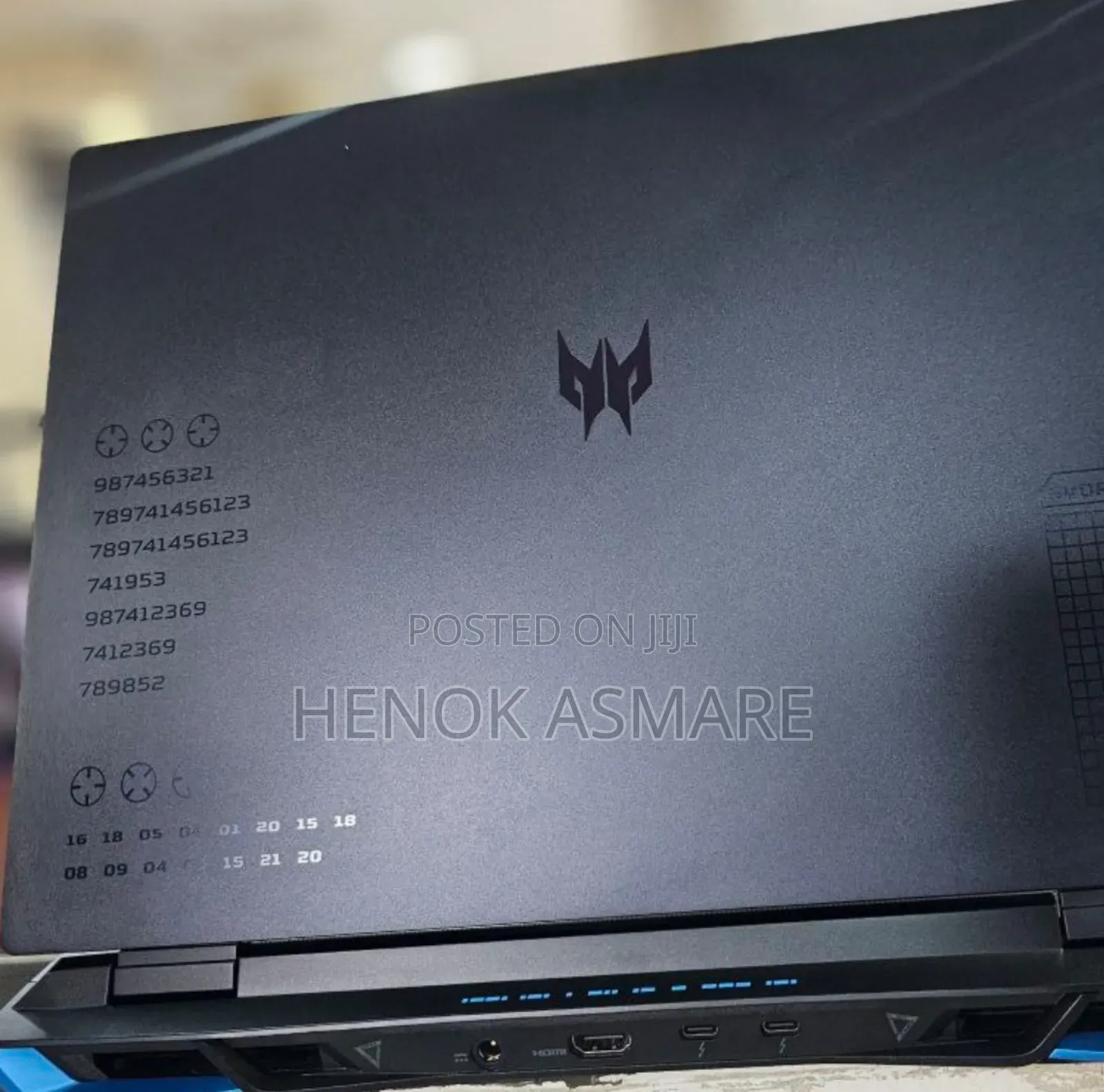 New Laptop Acer Predator Helios 300 16GB Intel Core I9 SSD 1T