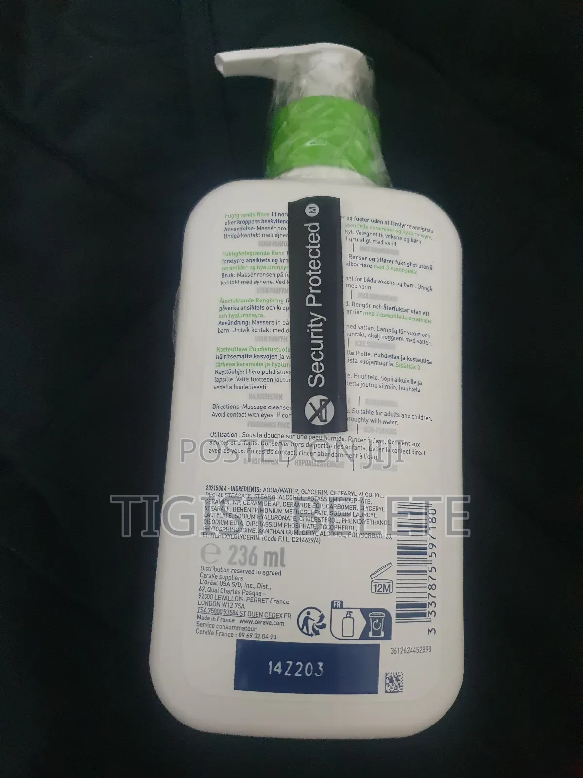 Cerave Hydrating Cleanser 236ml