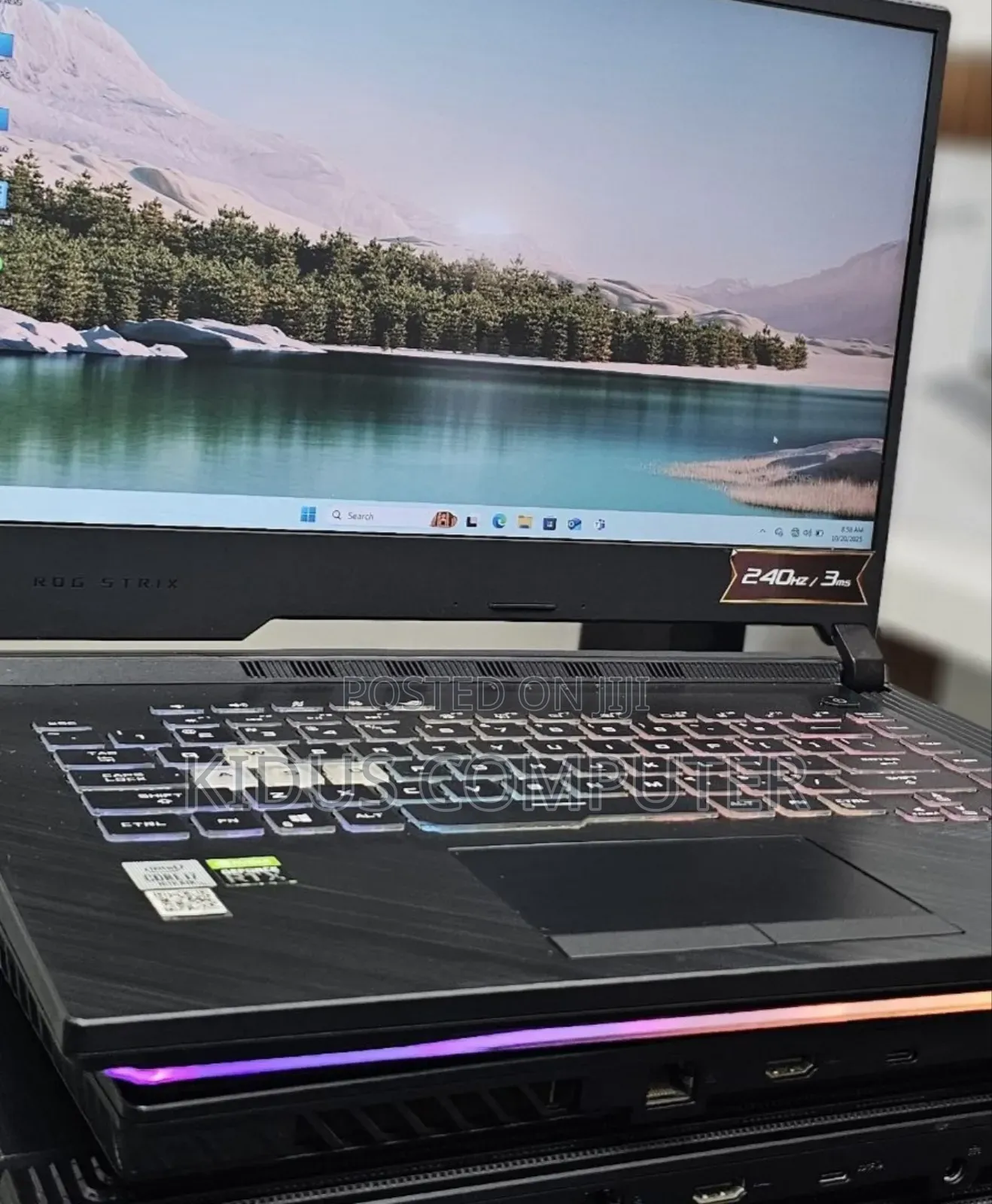 New Laptop Asus ROG Strix G15 16GB Intel Core I7 SSD 512GB