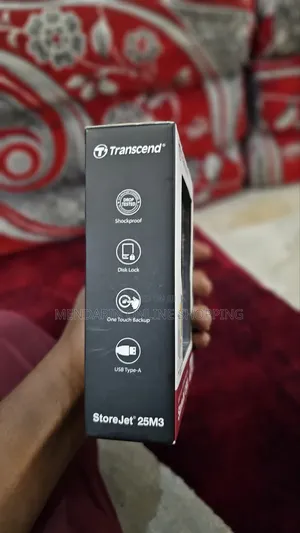 Transcend Storejet 25m3 Portable Hard Drive - 2tb