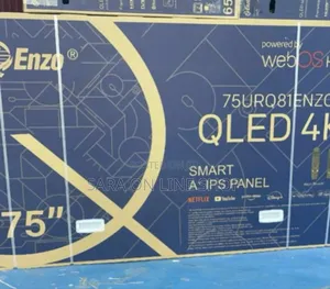 Photo - ◇Enzo 75" Qled Smart Tv ◇New Model ◇ 10year Warranty Free Delivery