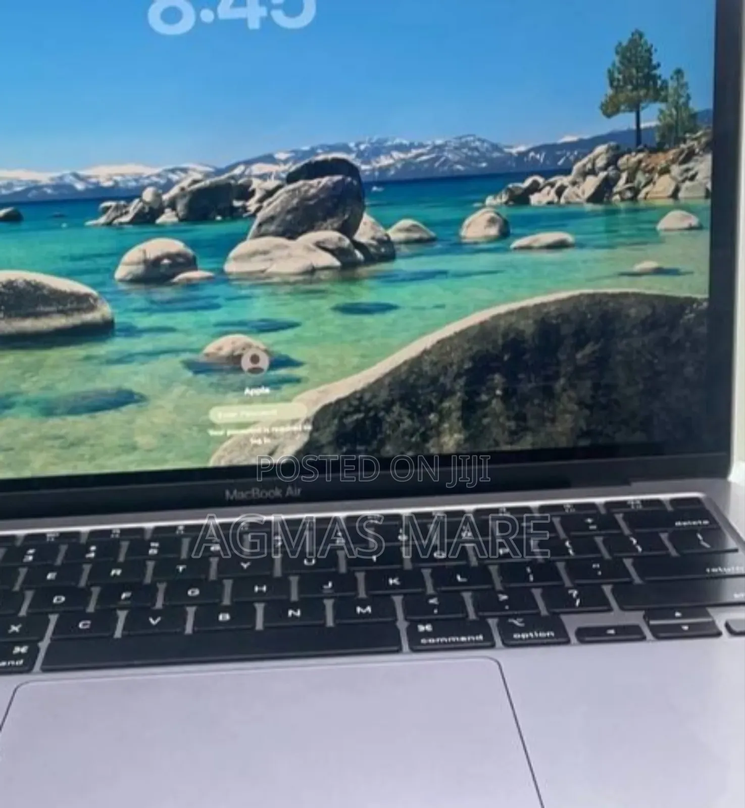 New Laptop Apple MacBook Air 2020 M1 8GB Apple M1 SSD 256GB