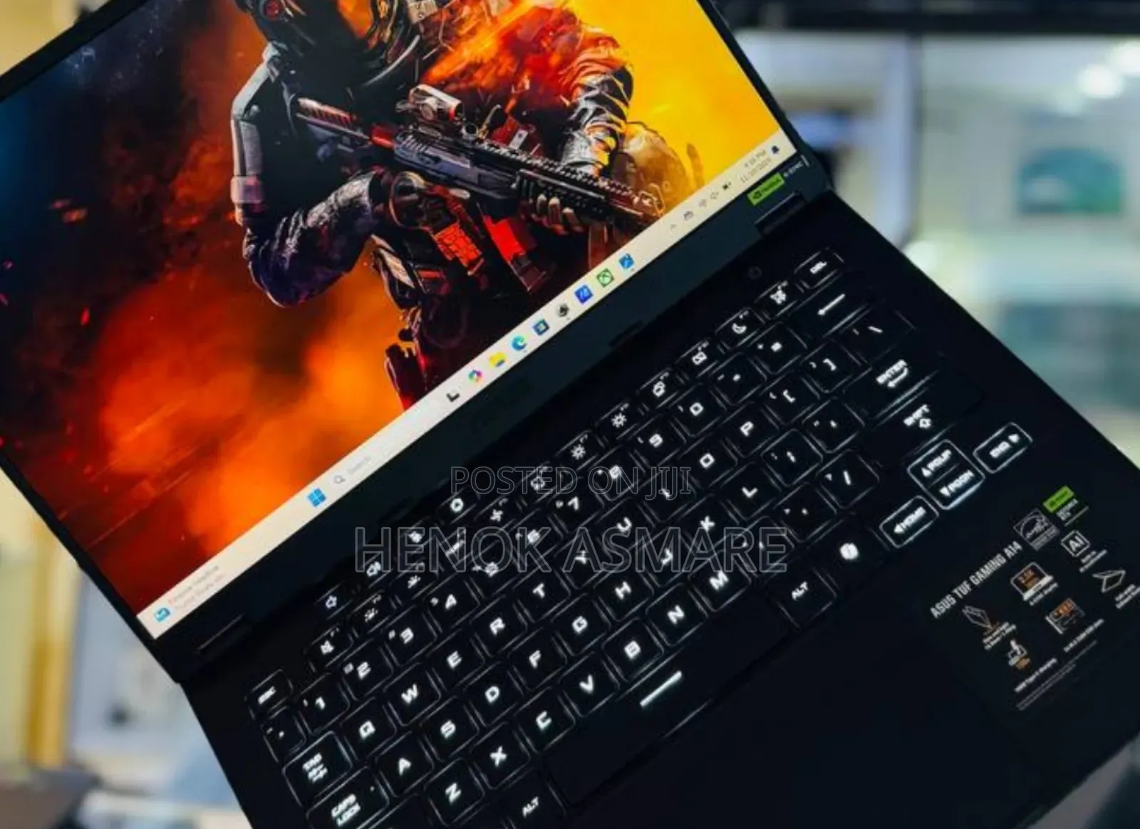 New Laptop Asus TUF Gaming A15 16GB AMD Ryzen 9 SSD 1T