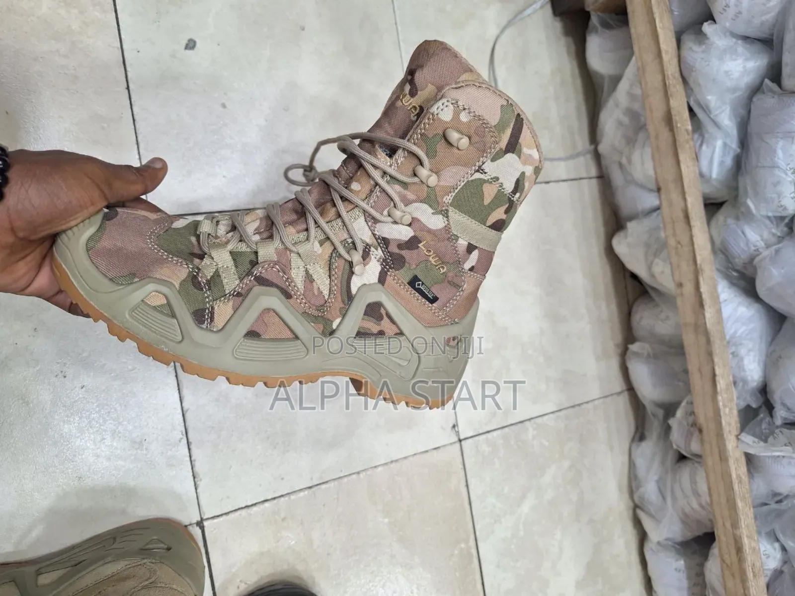  New Arrival  
 Lowa Military Boots 
 Made in Vietnam