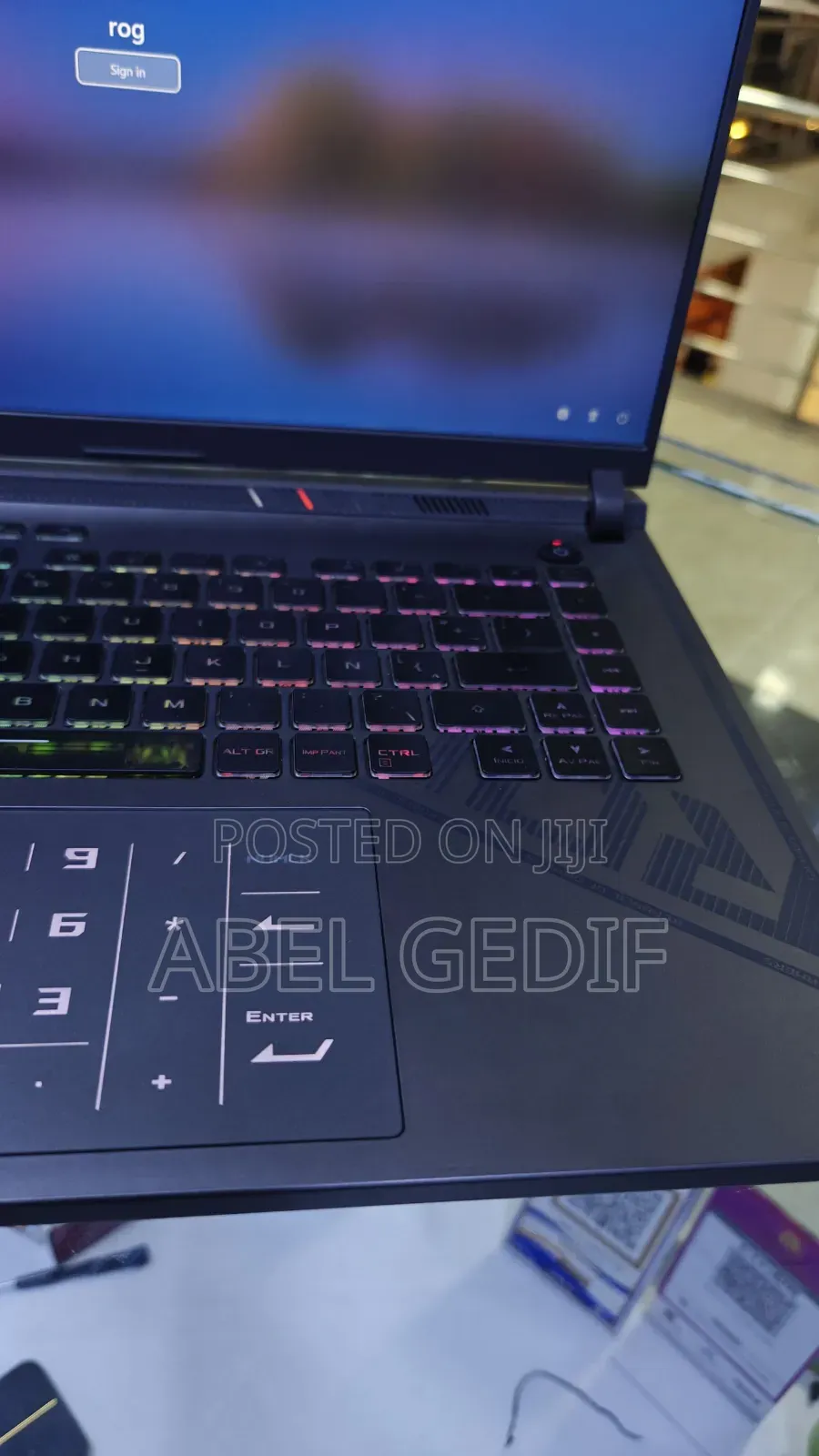 New Laptop Asus ROG Strix G16 G614 16GB Intel Core I9 SSD 1T