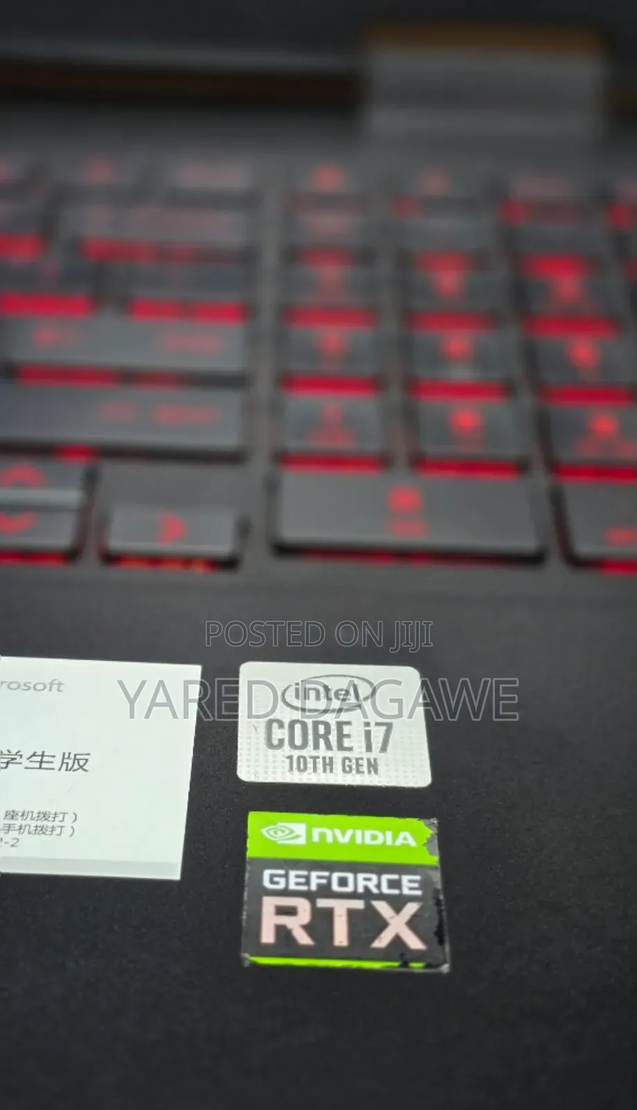 New Laptop HP Omen 15 16GB Intel Core I7 SSD 512GB