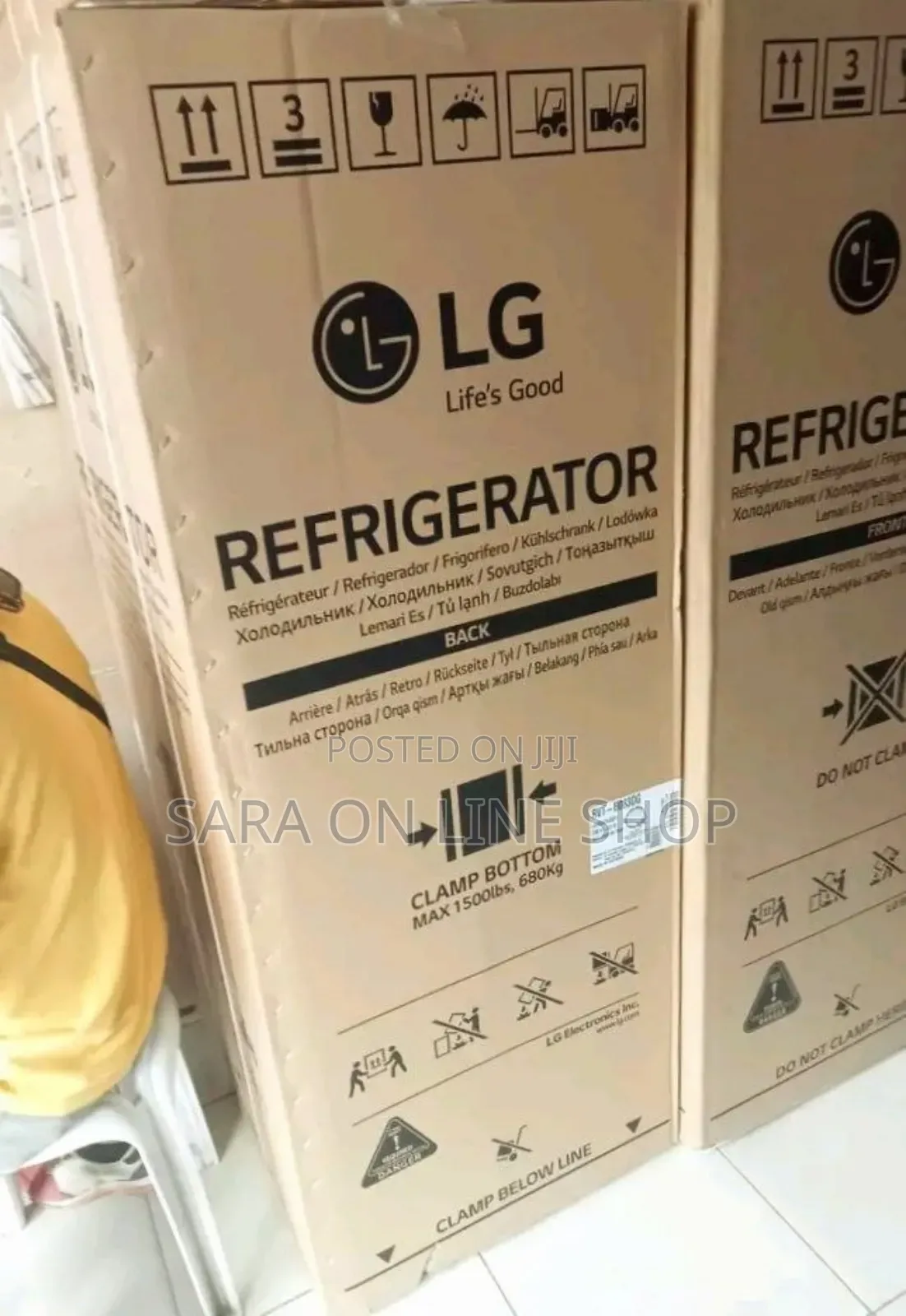 ■□Lg 260 Liters Fan System **Free Delivery 10year Warranty