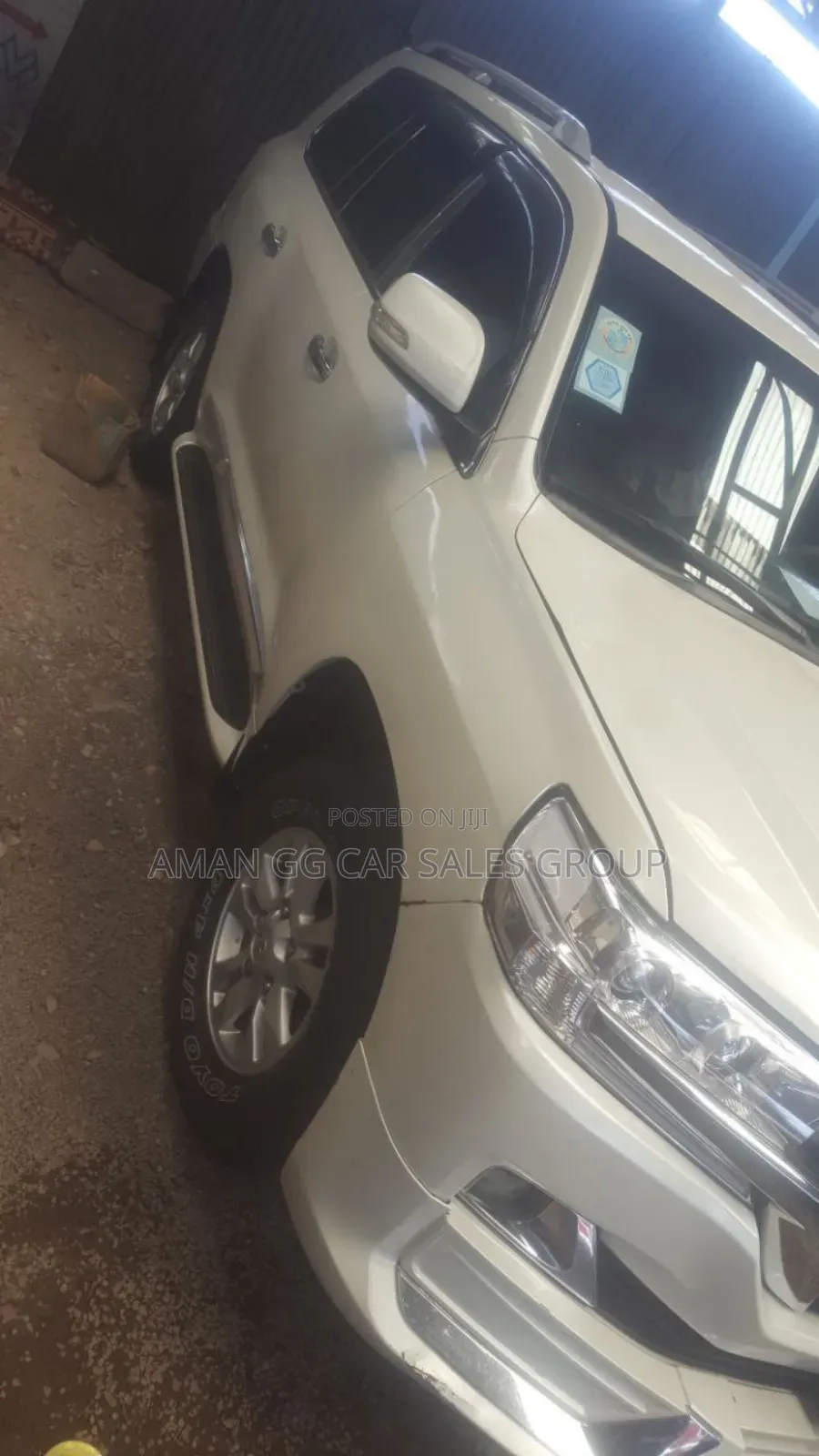 Toyota Land Cruiser 2008 White