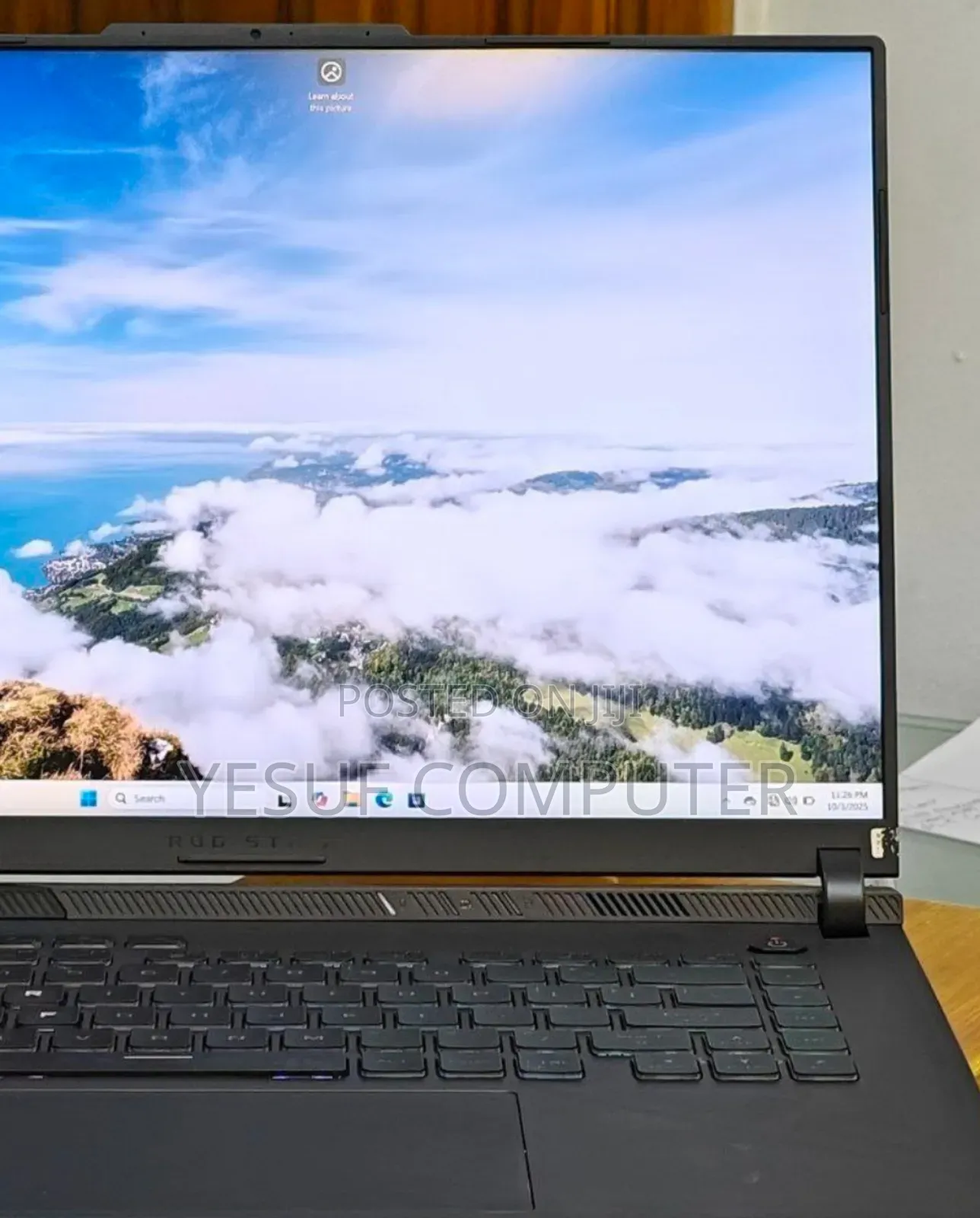 New Laptop Asus ROG Strix G15 16GB Intel Core I9 SSD 1T