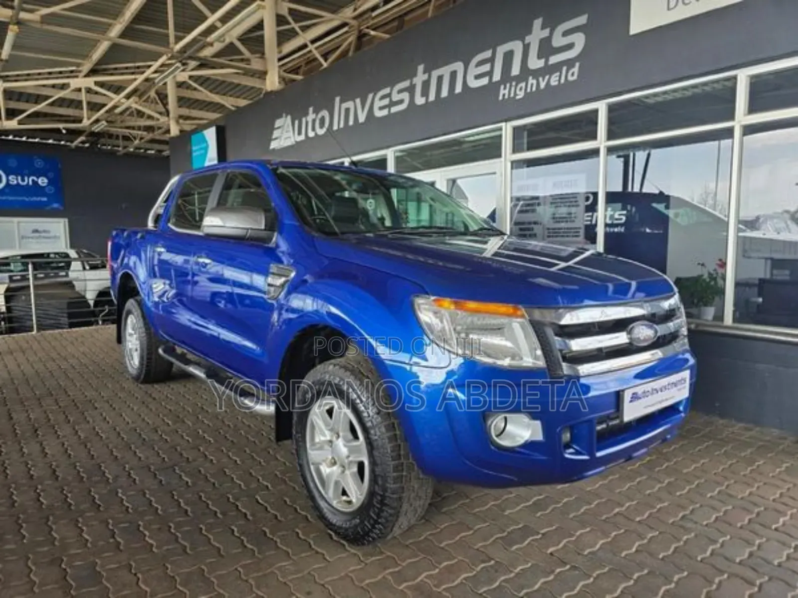 Ford Ranger Wildtrak 2012 Blue