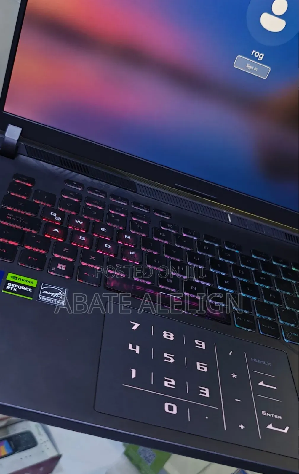 New Laptop Asus ROG Strix G16 G614 16GB Intel Core I9 SSD 1T