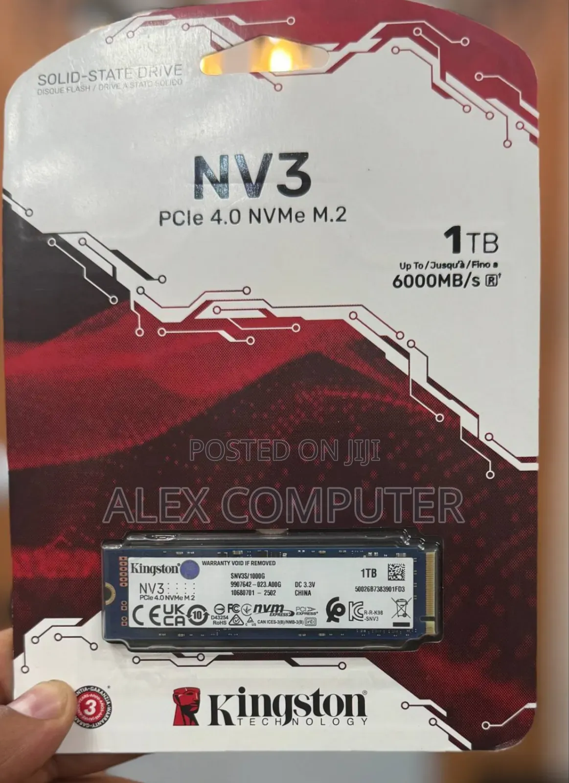 New Brand Kingston Ssd 1tb (Ssd)Solid State