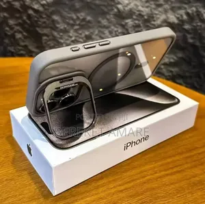 Photo - I Phone 13 Pro Max Luxury Magnetic Case Magsafe Stand Glass Lens