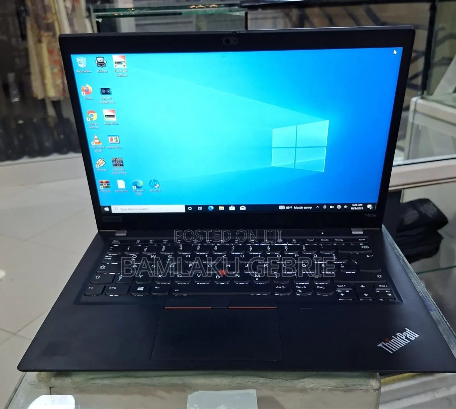 New Laptop Lenovo ThinkPad T495s 16GB AMD Ryzen 7 SSD 512GB