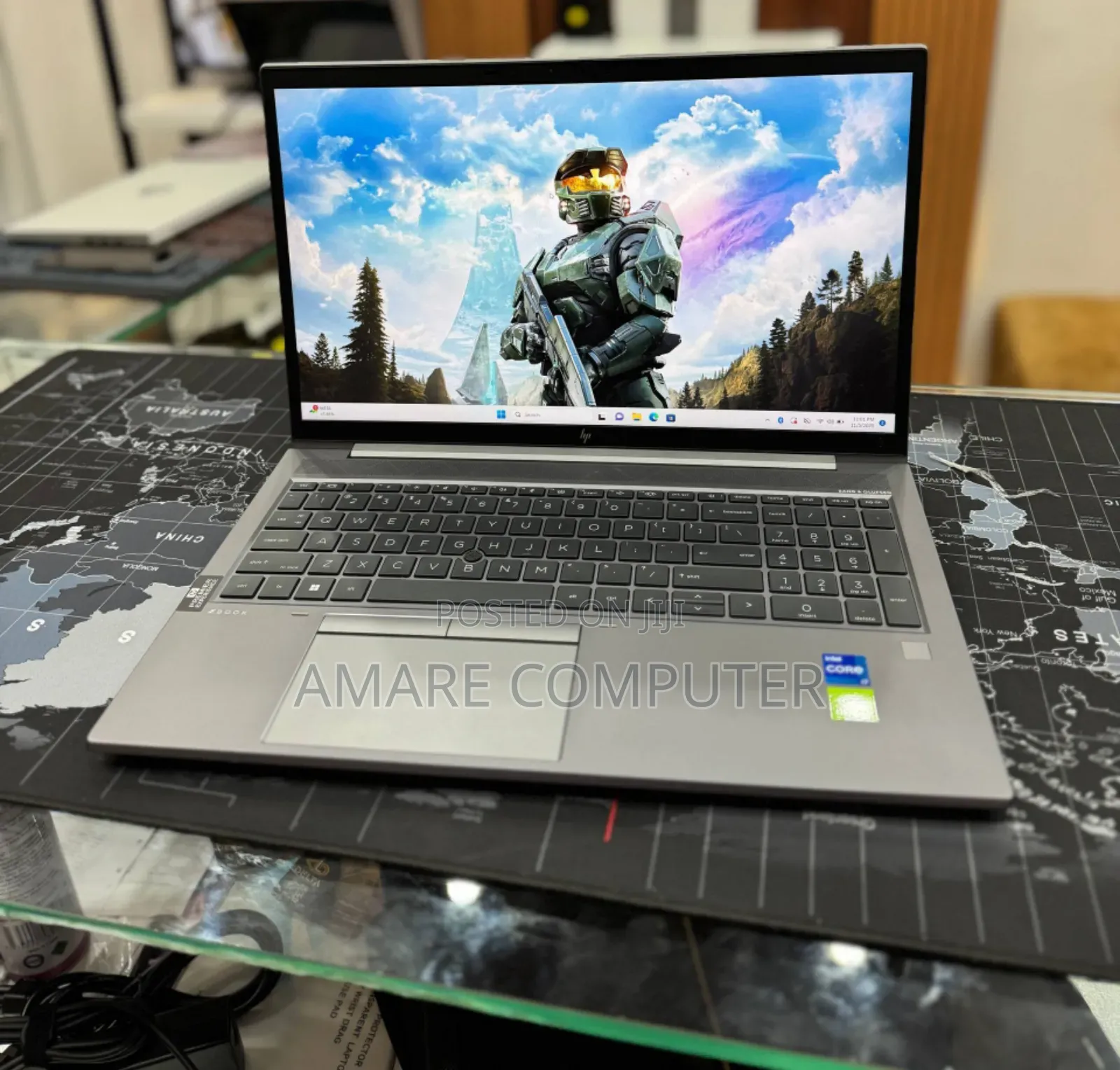 New Laptop HP ZBook Fury 17 G7 16GB Intel Core I7 SSD 512GB