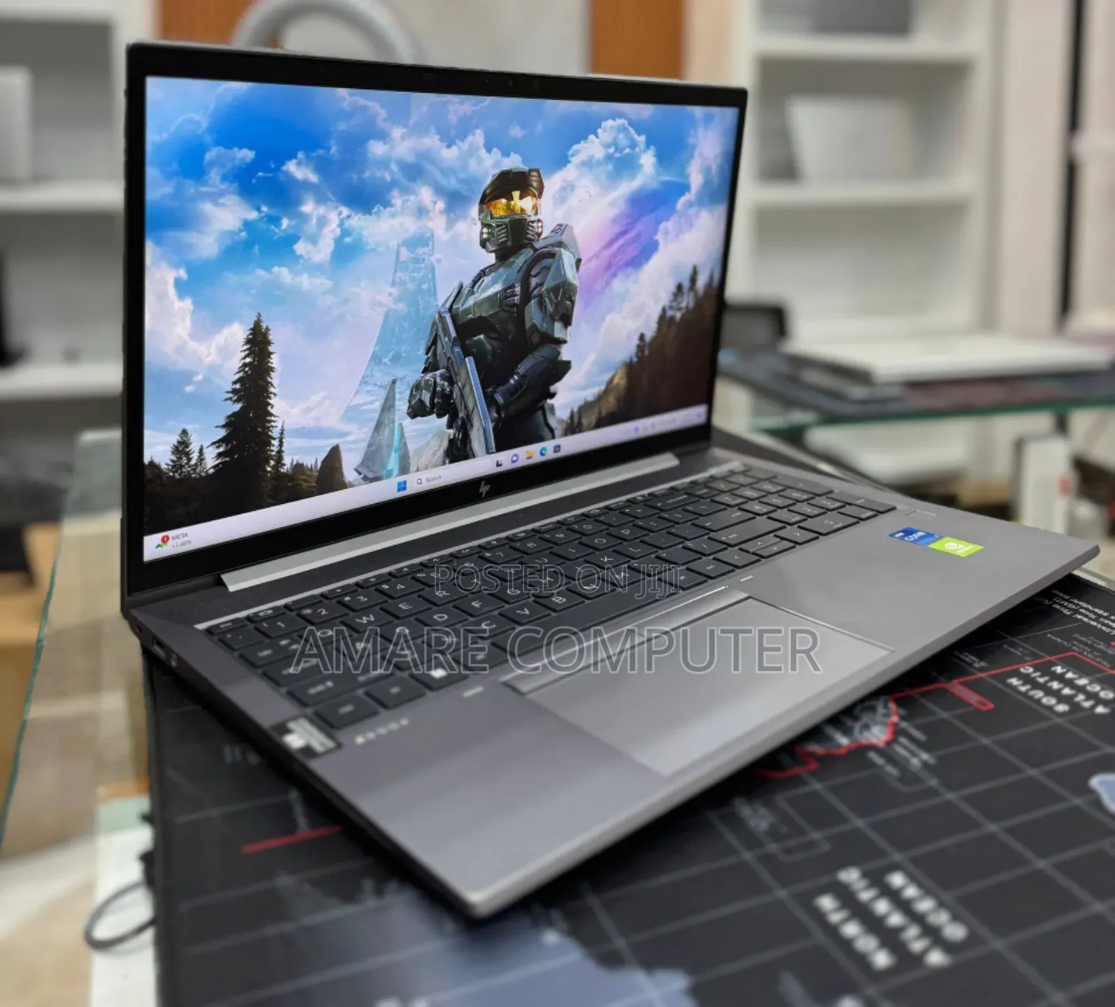 New Laptop HP ZBook Fury 17 G7 16GB Intel Core I7 SSD 512GB