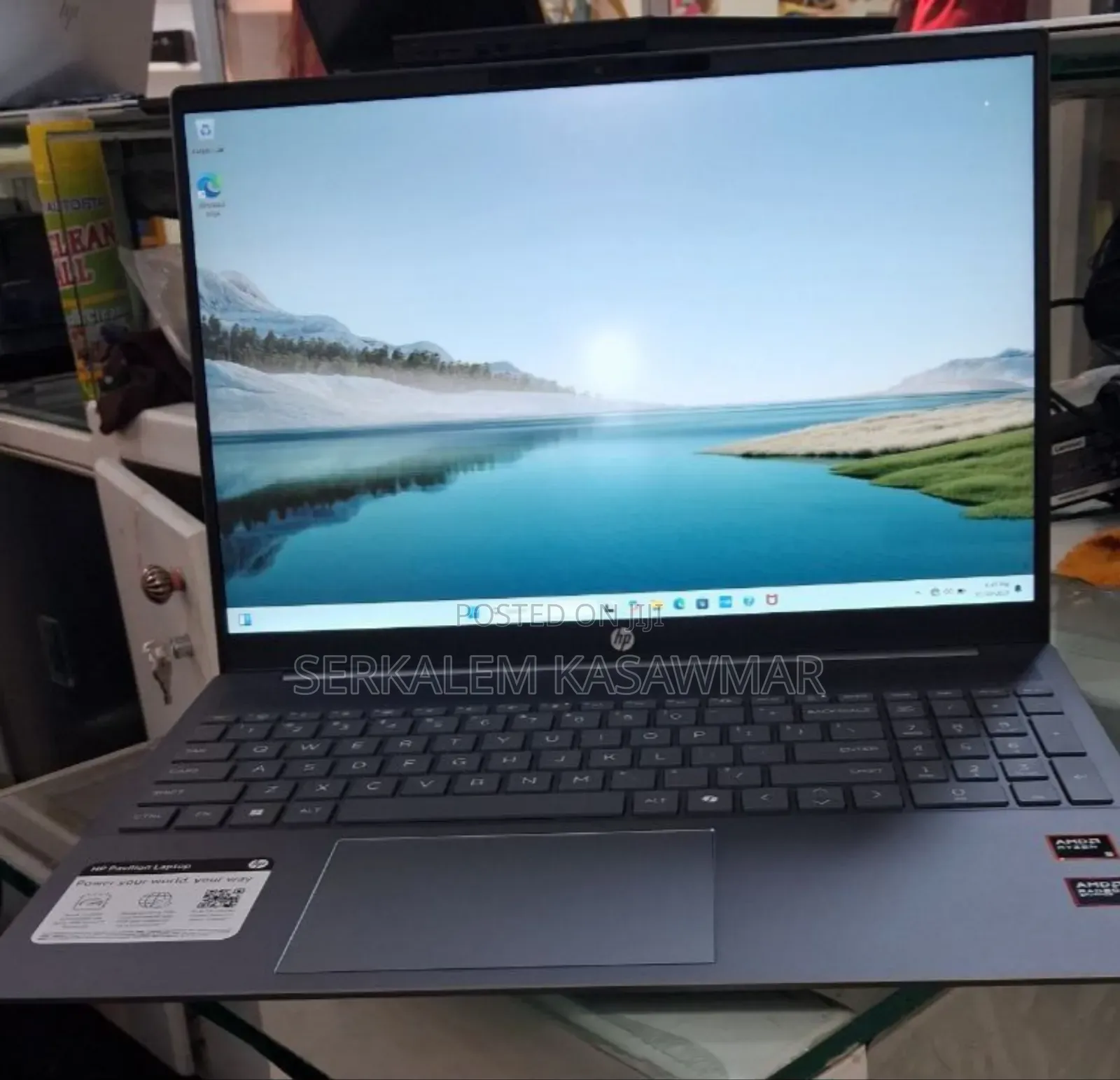 New Laptop HP Pavilion 15 8GB AMD Ryzen 5 SSD 512GB