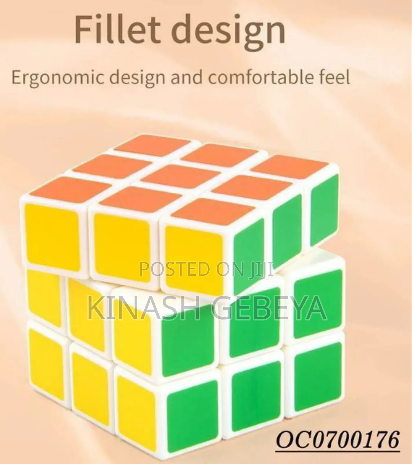 3in1 Stress Relief Plastic Cube Game