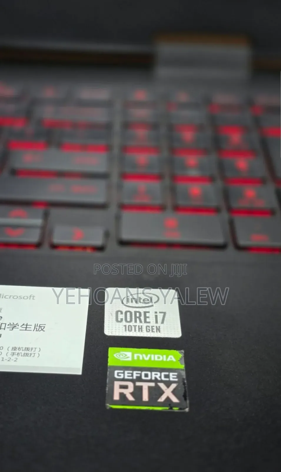 New Laptop HP Omen 15 16GB Intel Core I7 SSD 512GB