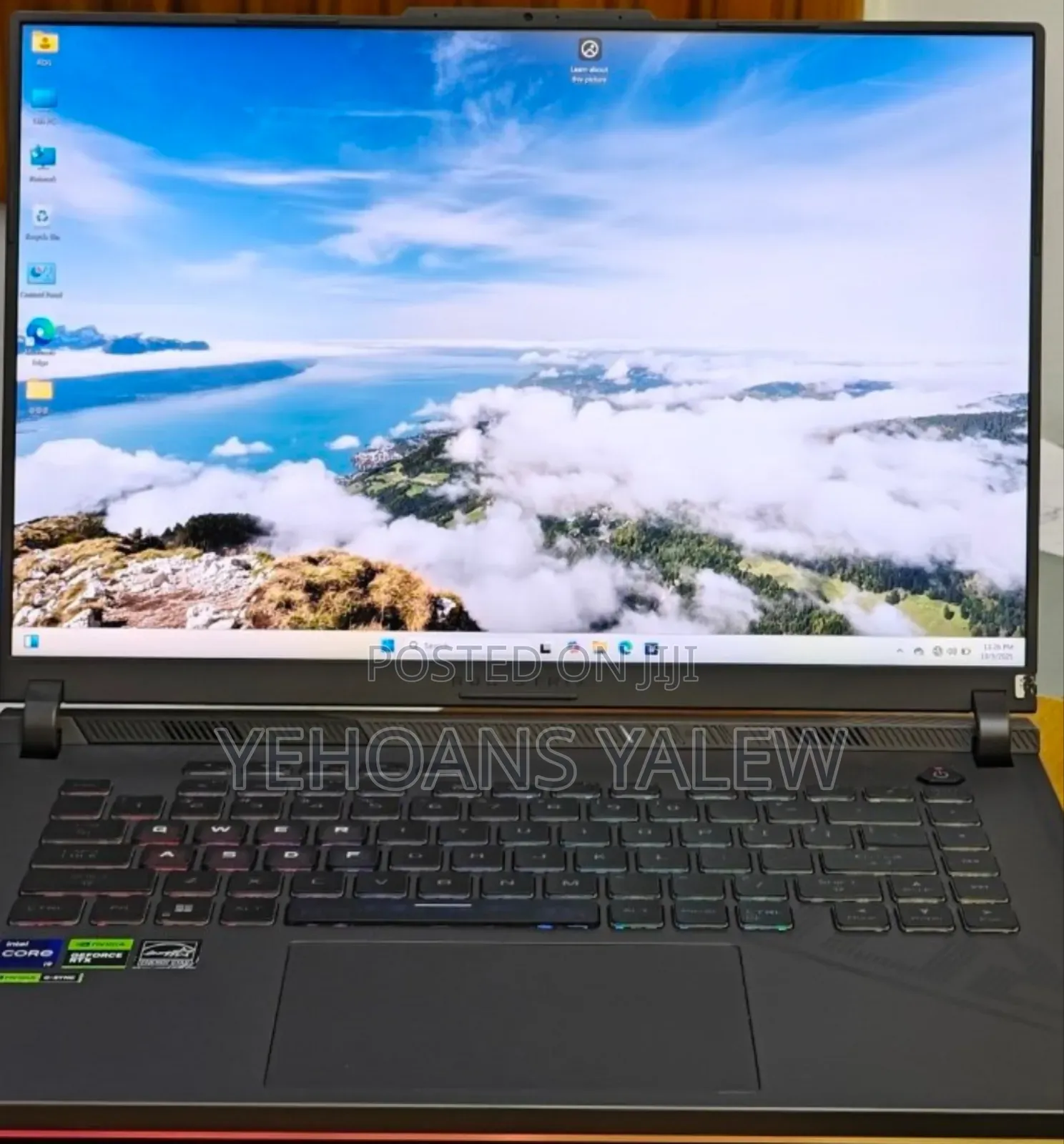 New Laptop Asus ROG Zephyrus G15 16GB Intel Core I9 SSD 1T