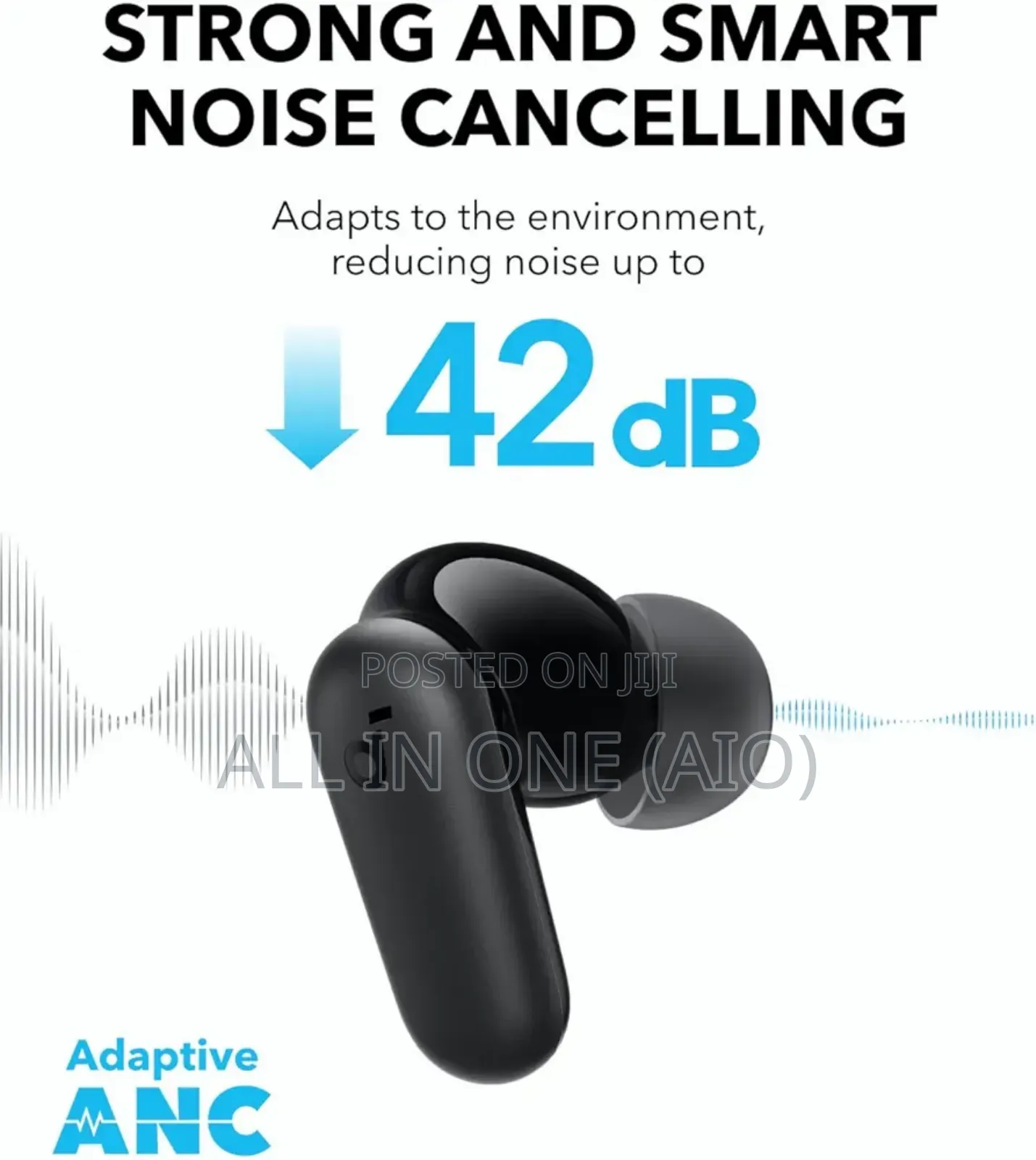Soundcore Anker R50i Black True Wireless Earbuds ( Black)