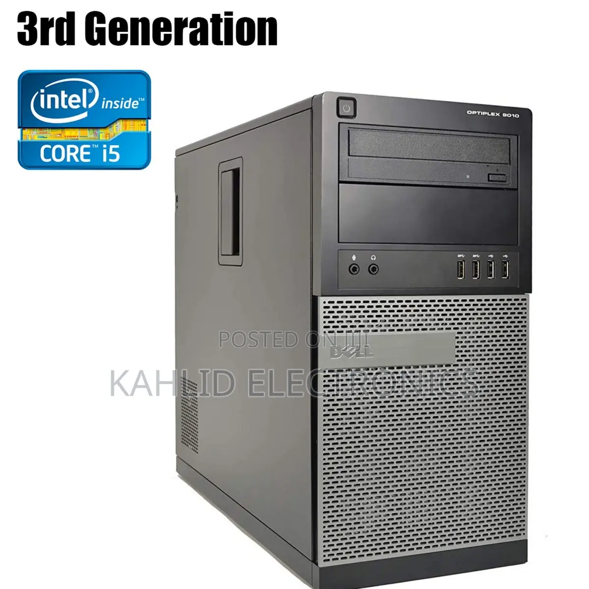 Desktop Computer Dell OptiPlex 7010 4GB Intel Core I5 HDD 500GB