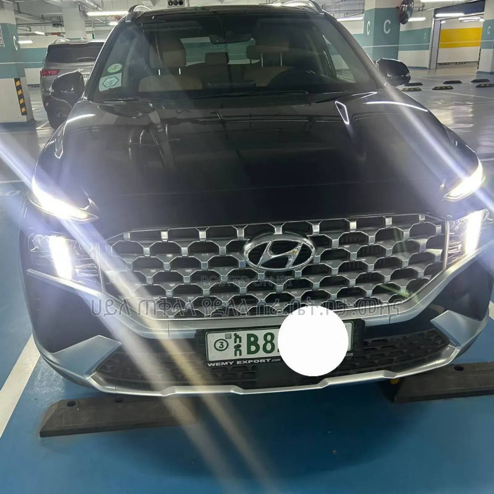 Hyundai Santa Fe HEV 2023 Matt Black