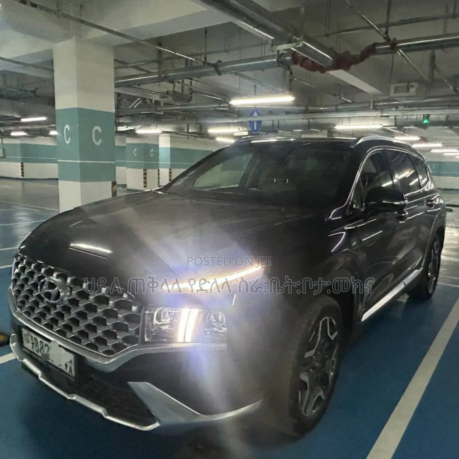 Hyundai Santa Fe HEV 2023 Matt Black