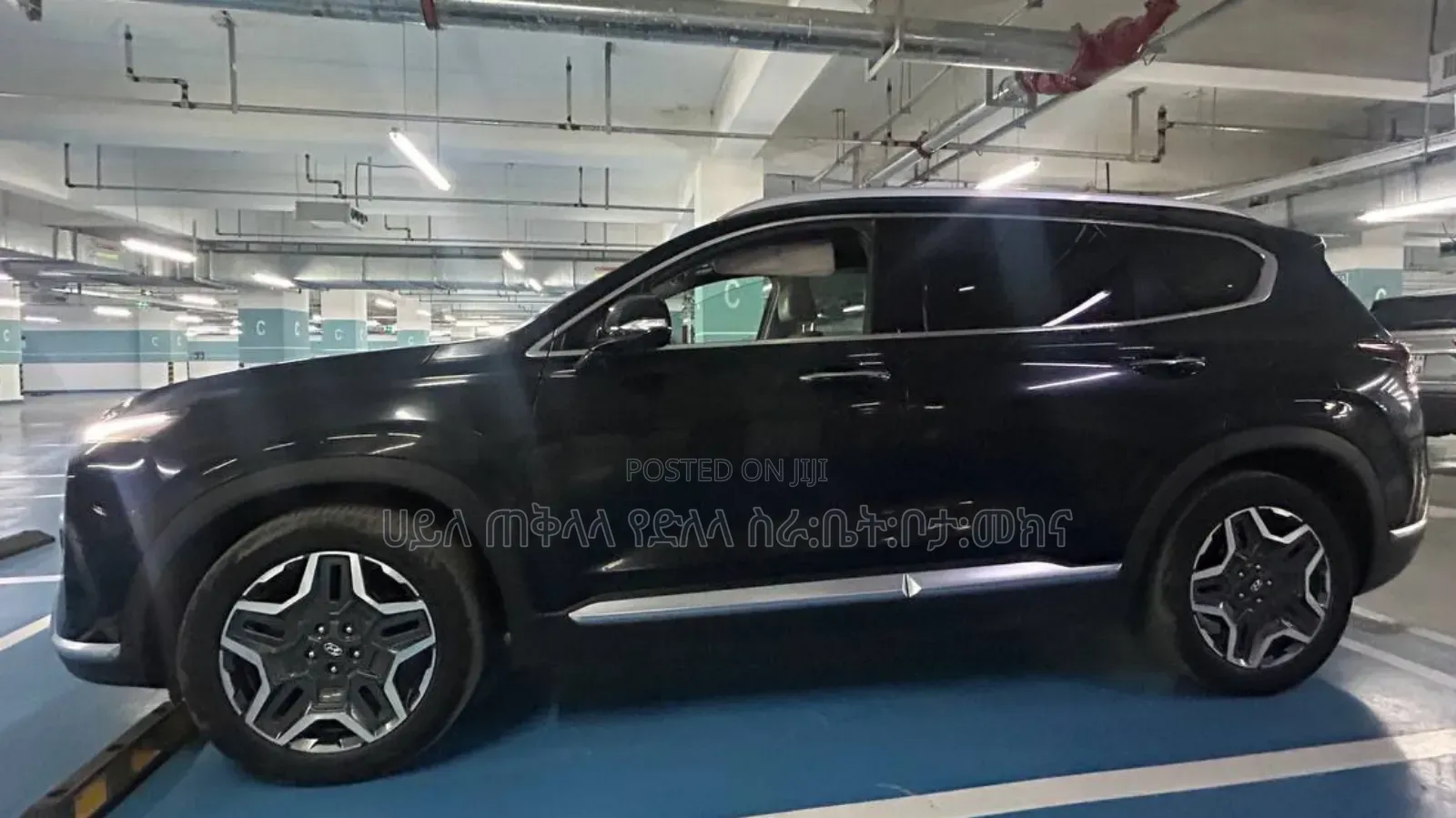 Hyundai Santa Fe HEV 2023 Matt Black