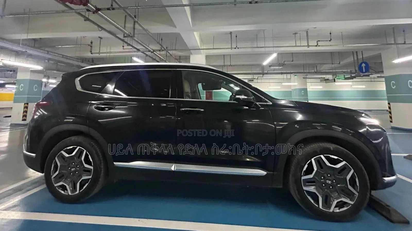 Hyundai Santa Fe HEV 2023 Matt Black